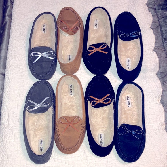 old navy moccasin slippers